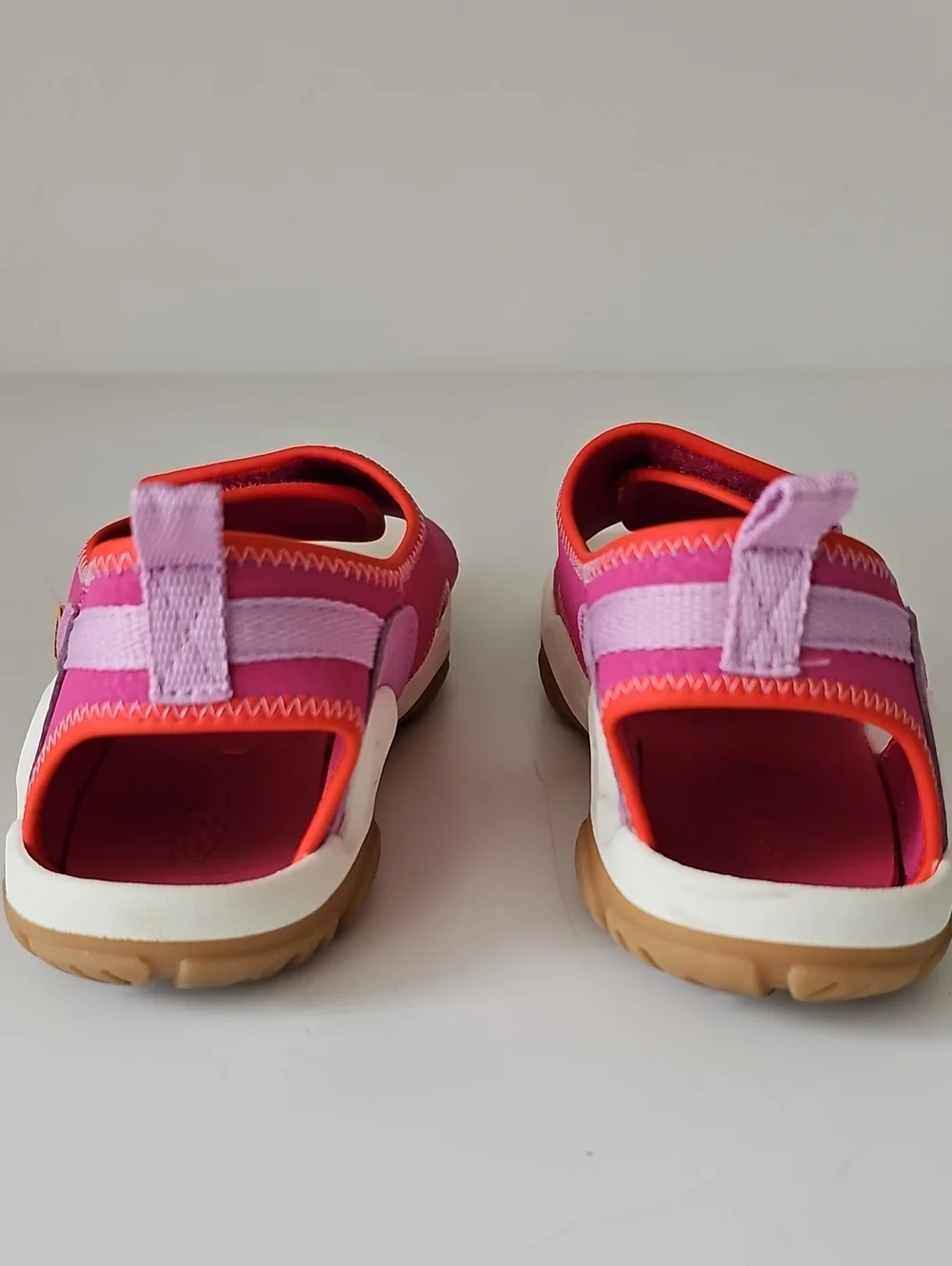 KEEN Bright Pink Kids' Girls 4 Open-Toe Sandals